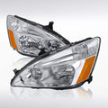 Chrome Left+Right Headlights D5861
