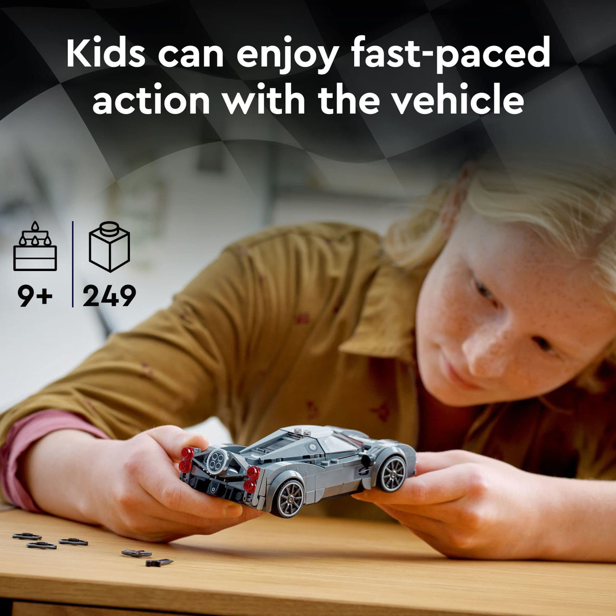 Race Car Toy Model Building Kit D1090