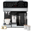 8-in-1 Espresso Machine with Milk Frother, 12-Cup Carafe, Black C1284