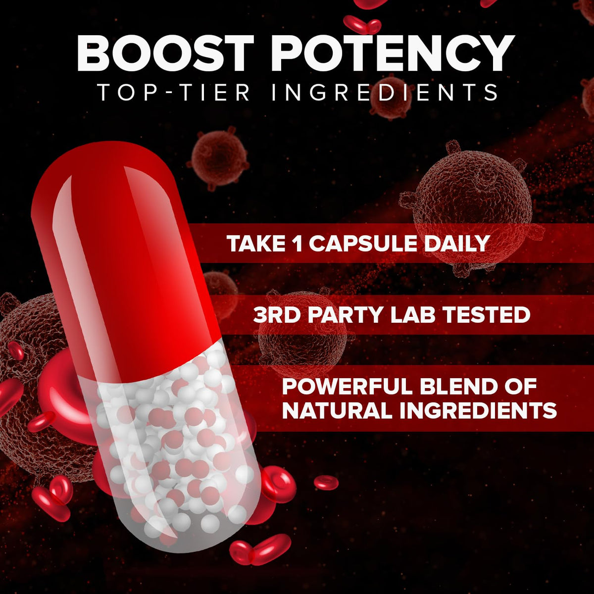All Natural Maximum Strength Capsules 5 Pack - 300 Capsules Z575654