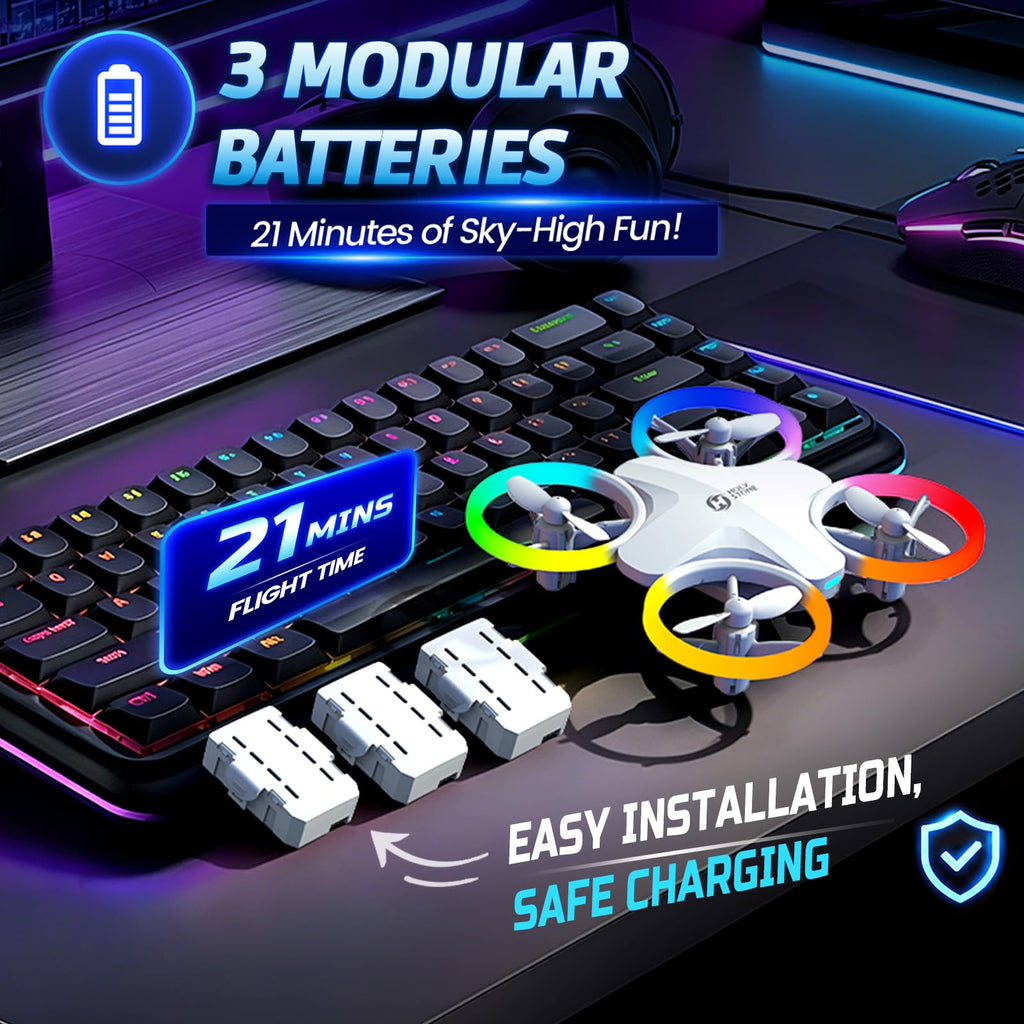 Drone with 3 Batteries F35678