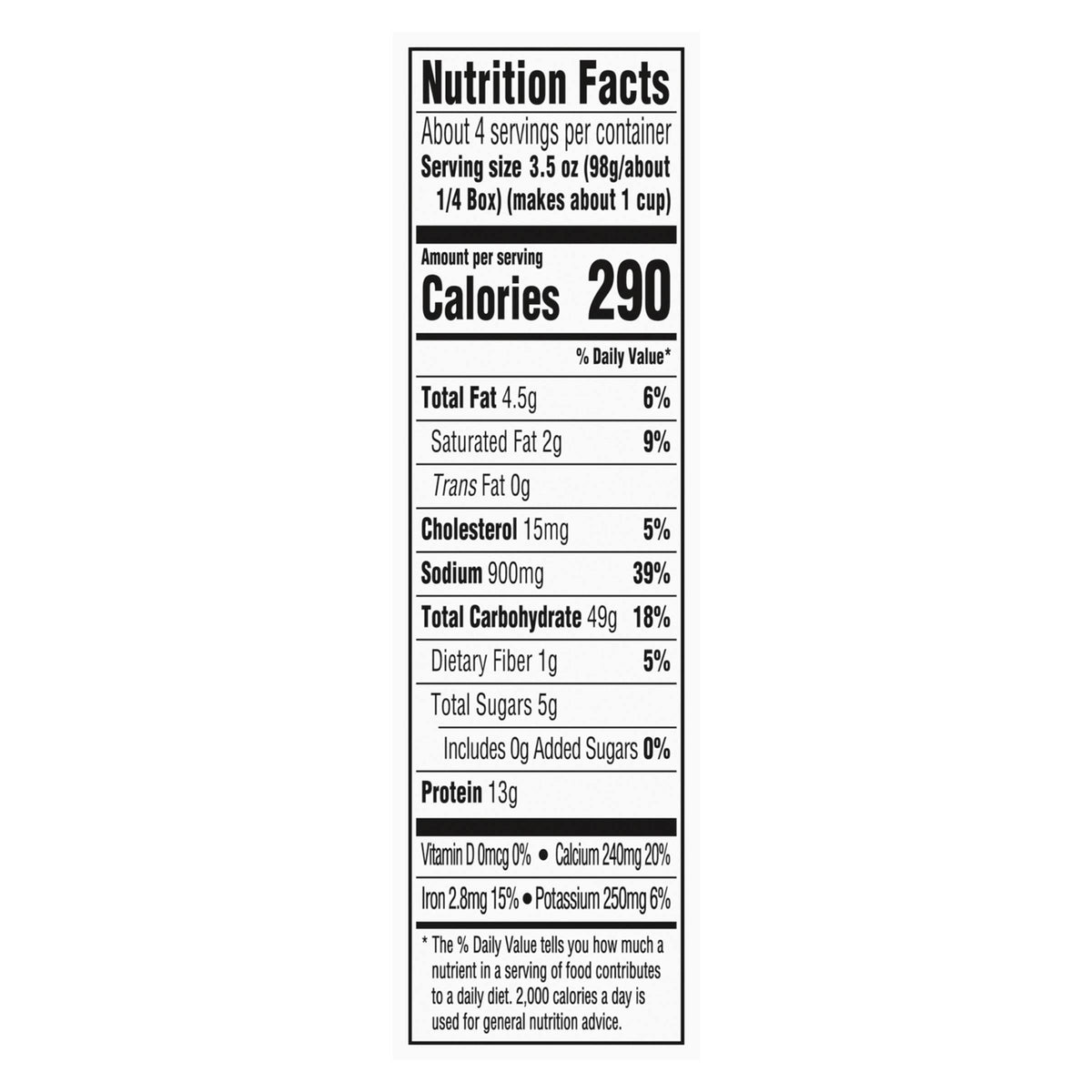 Mac and Cheese Dinner 14 oz A5186