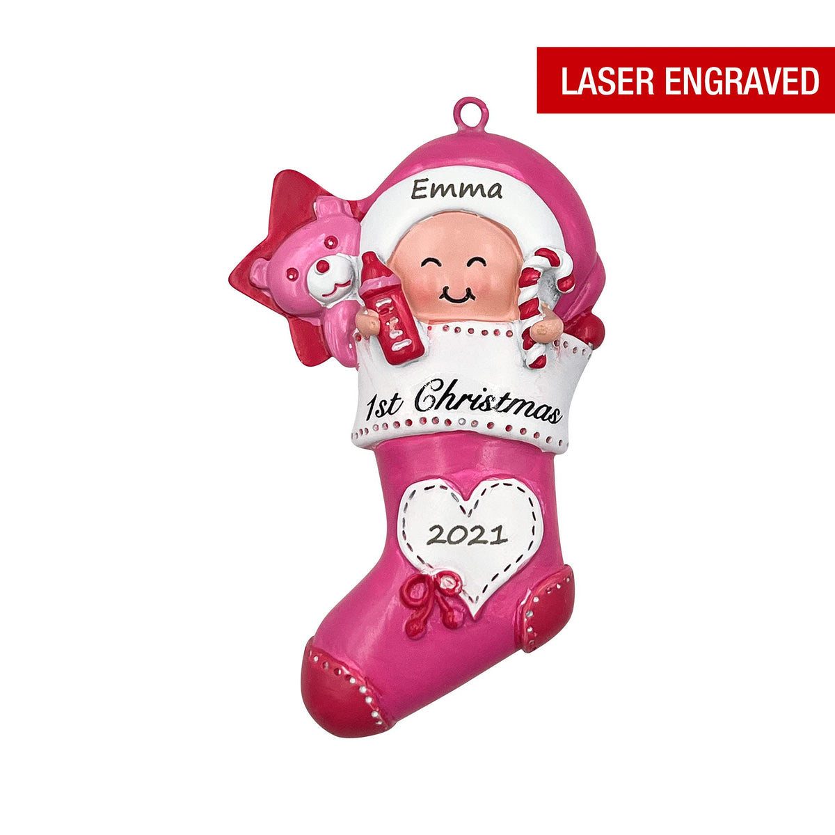 Pink Baby Keepsake Ornament N9838