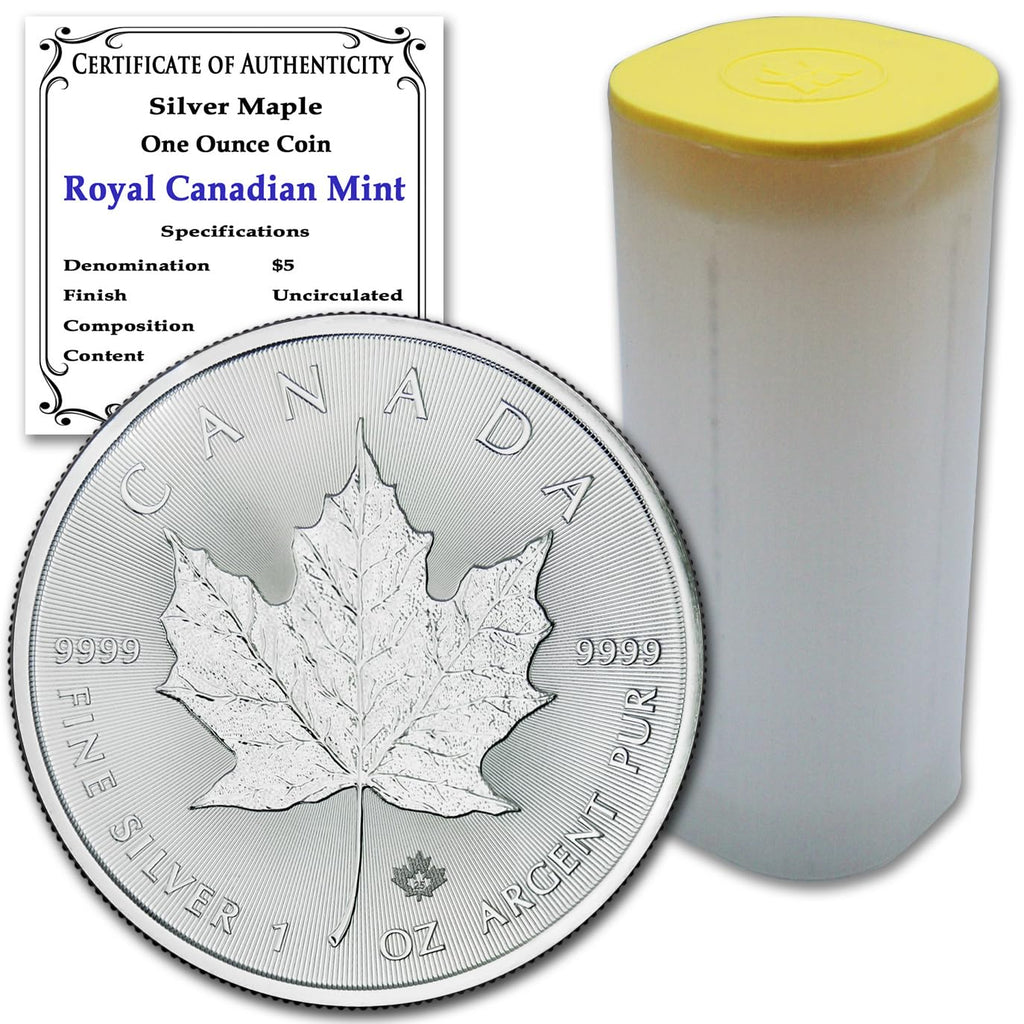 1 oz Canadian Silver Maple Leaf J84817