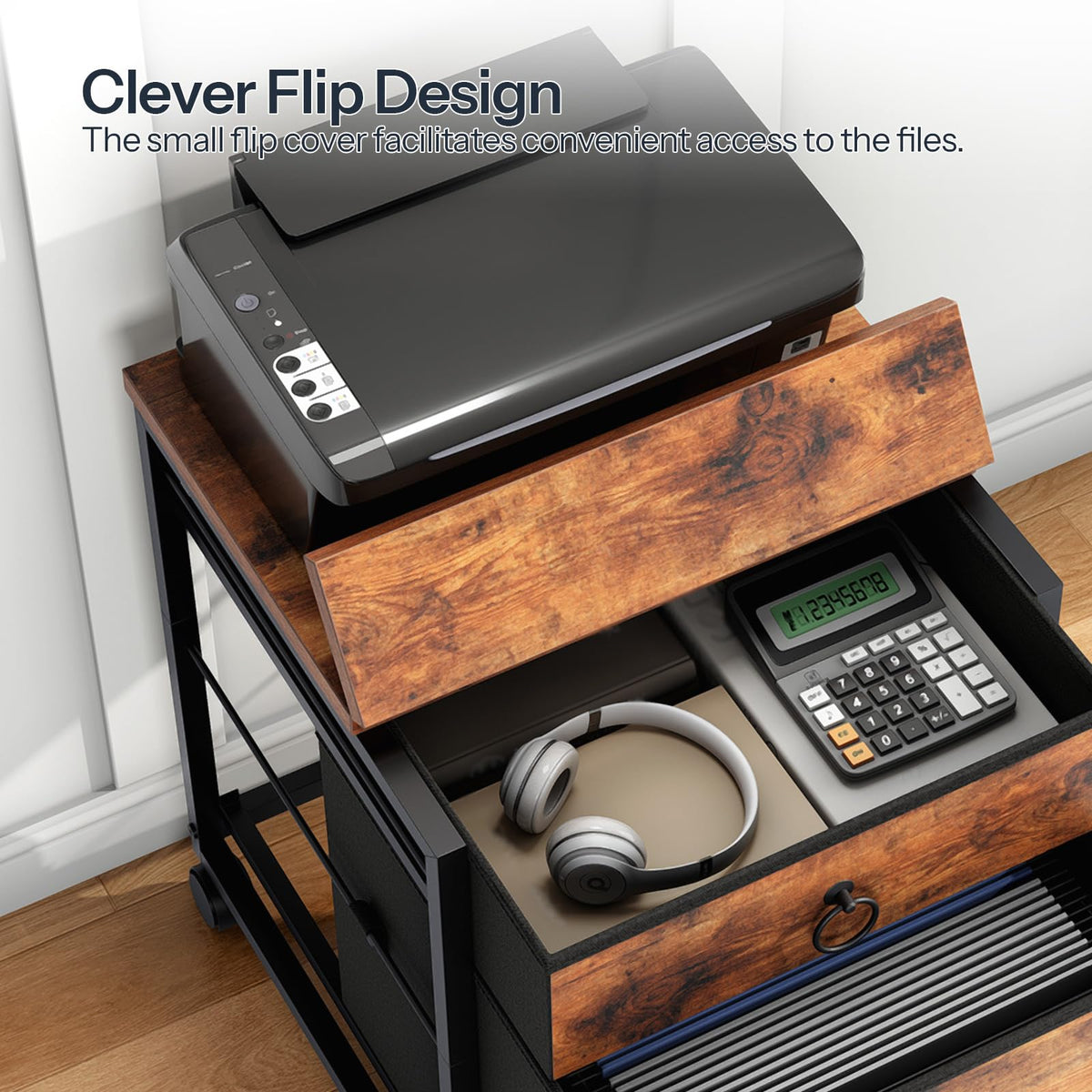 2 Drawer Mobile File Cabinet S998546