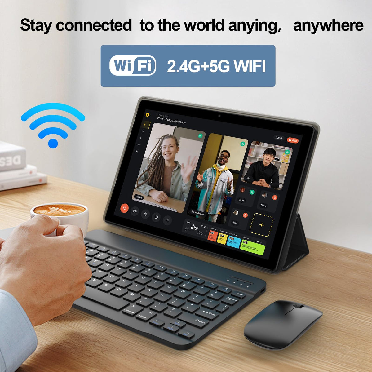 10 inch Tablet 12GB RAM 64GB ROM Black S639852