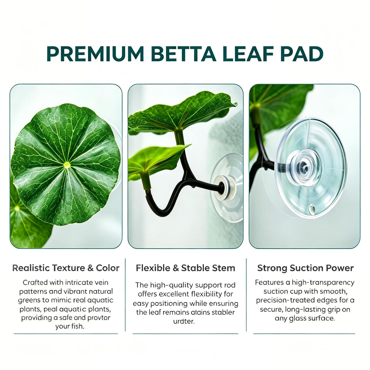Betta Fish Hammock Tunnel Leaf Pad Resting Bed U820930