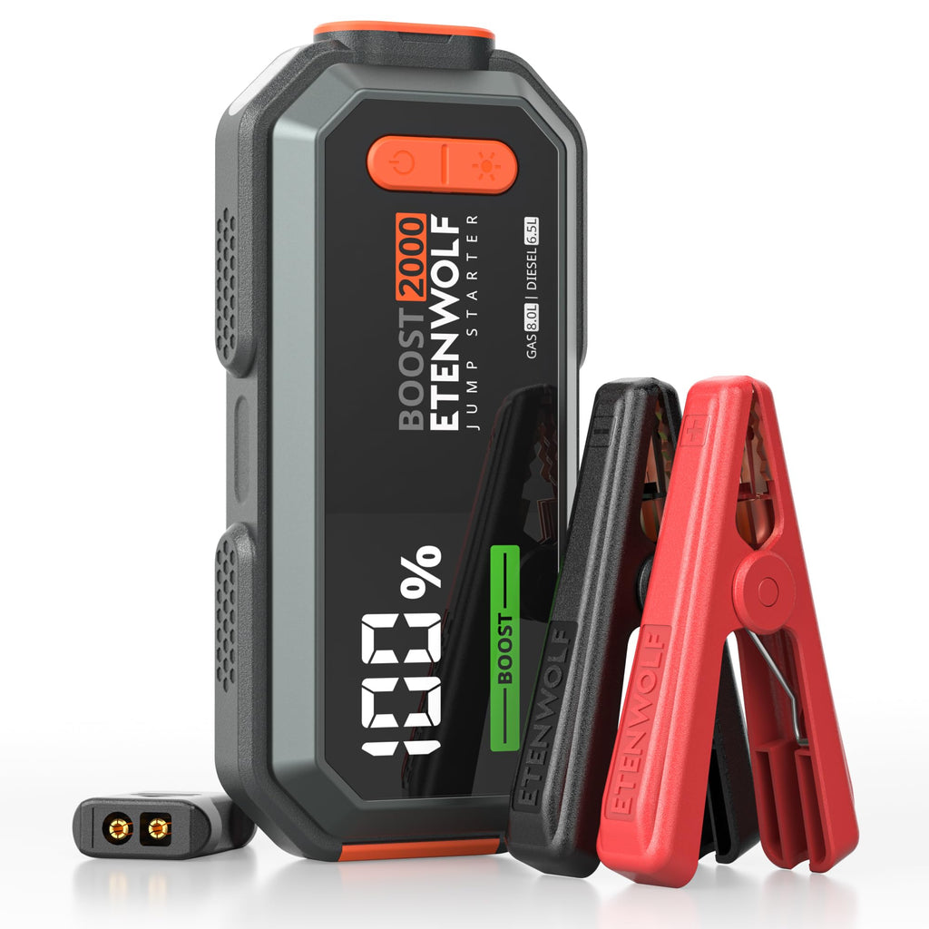 2000A Peak 12V Portable Car Battery Jump Starter N469