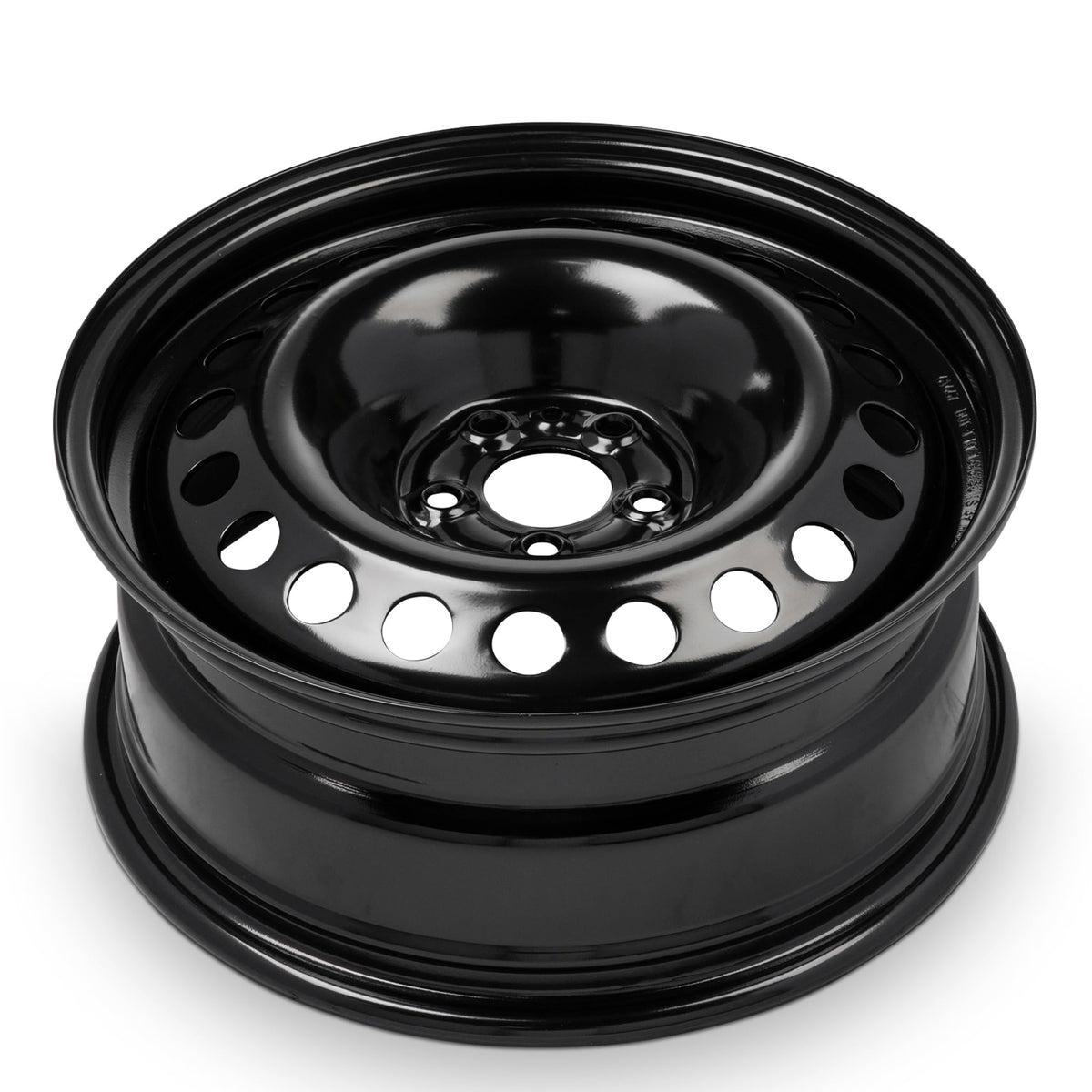 16 Inch Painted Black Car Wheel O86912