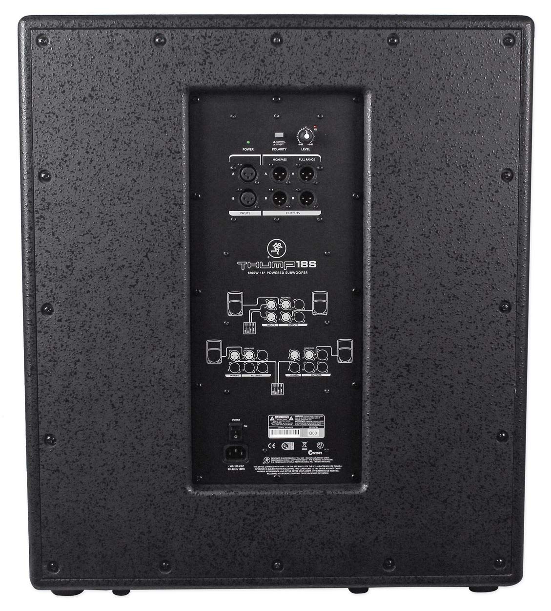 18-Inch 1200-Watt Subwoofer H182058