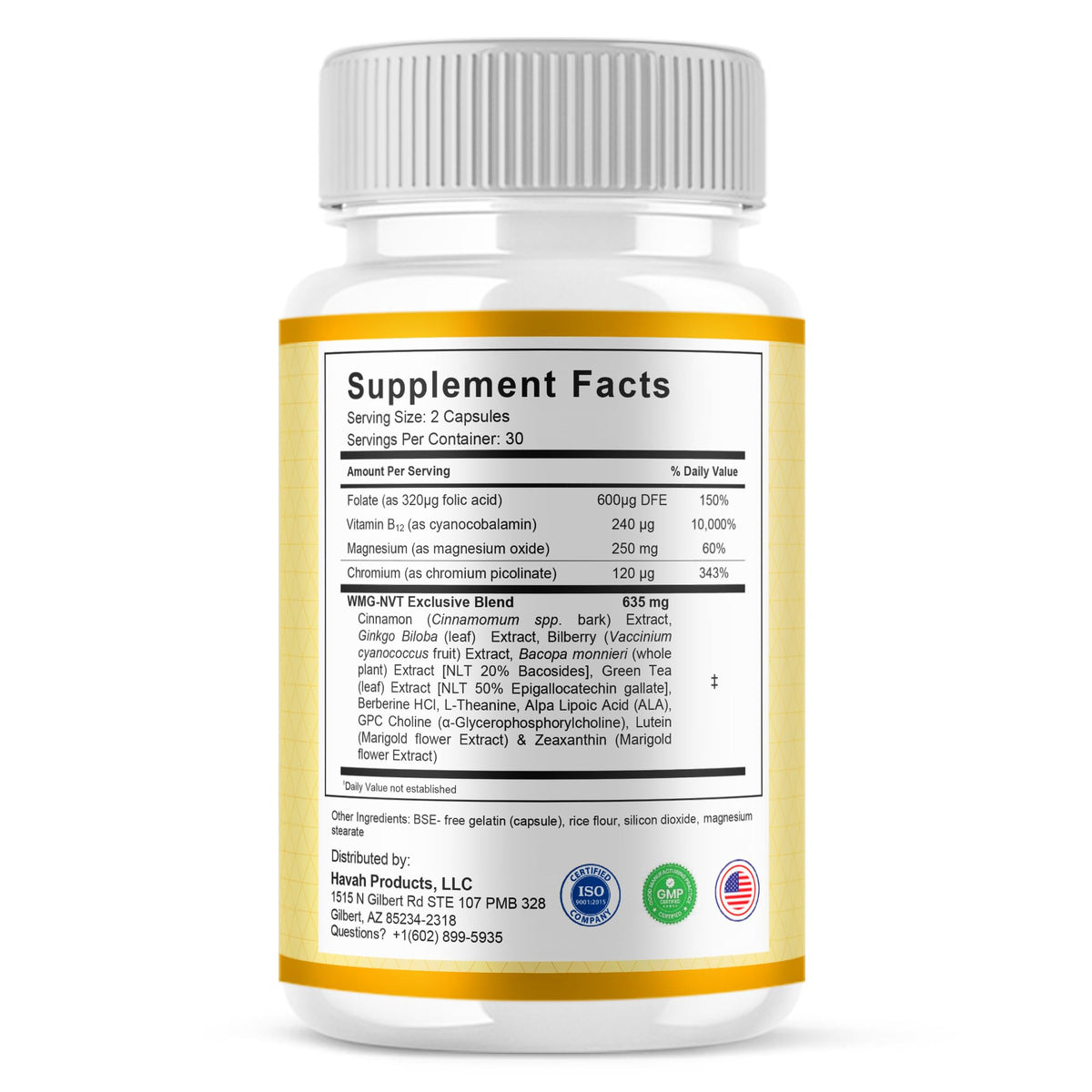 5 Pack 300 Capsules Blood Support Z217226