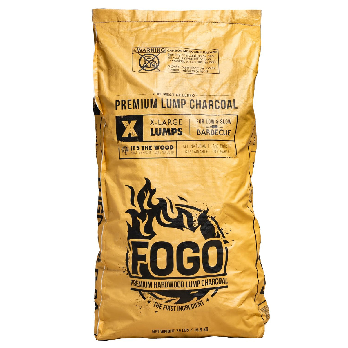 Hardwood Lump Charcoal 35 Pound Bag T171234