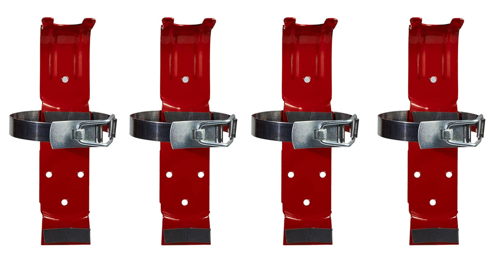 4 Pack 2.5 lb Fire Extinguisher Mount B34507