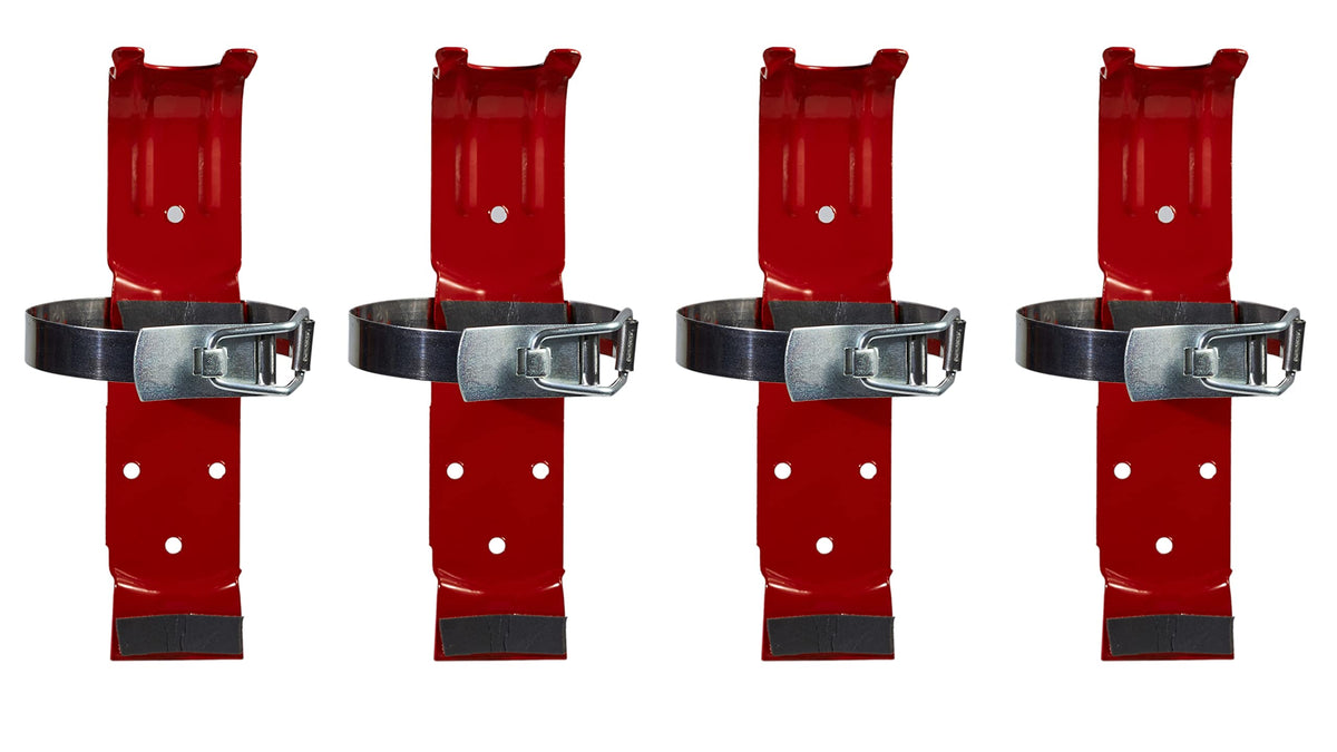 4 Pack 2.5 lb Fire Extinguisher Mount B34507