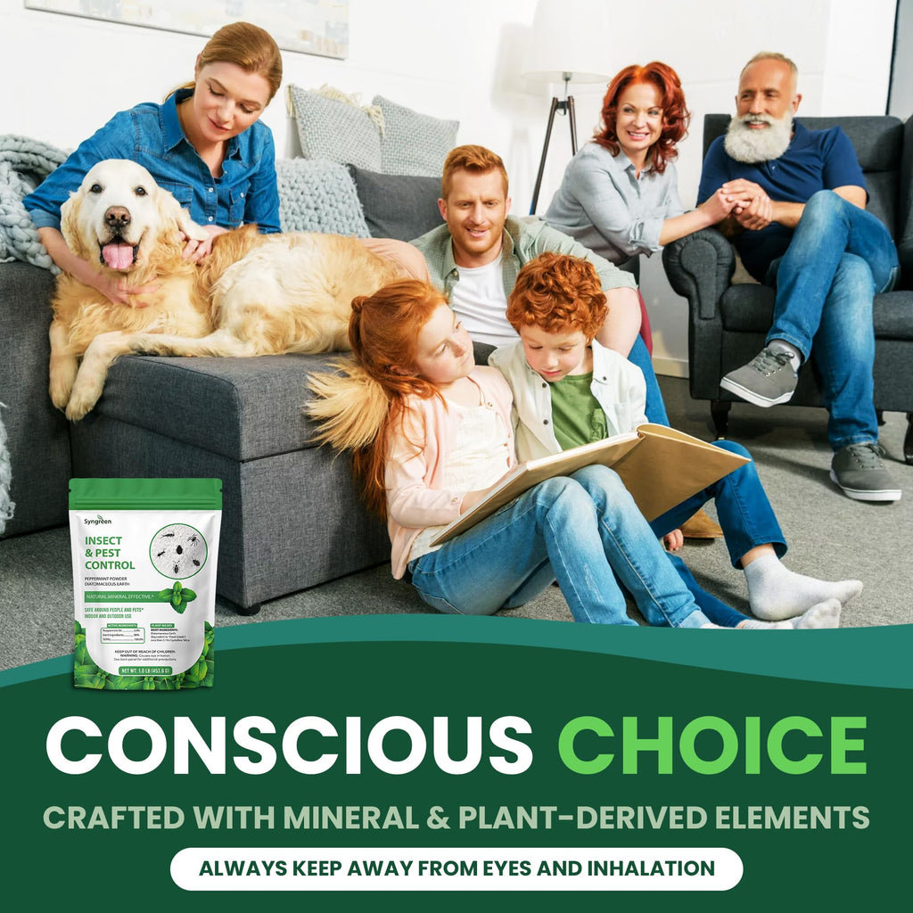 Food Grade Diatomaceous Earth Powder with Peppermint 1 lb Q606117
