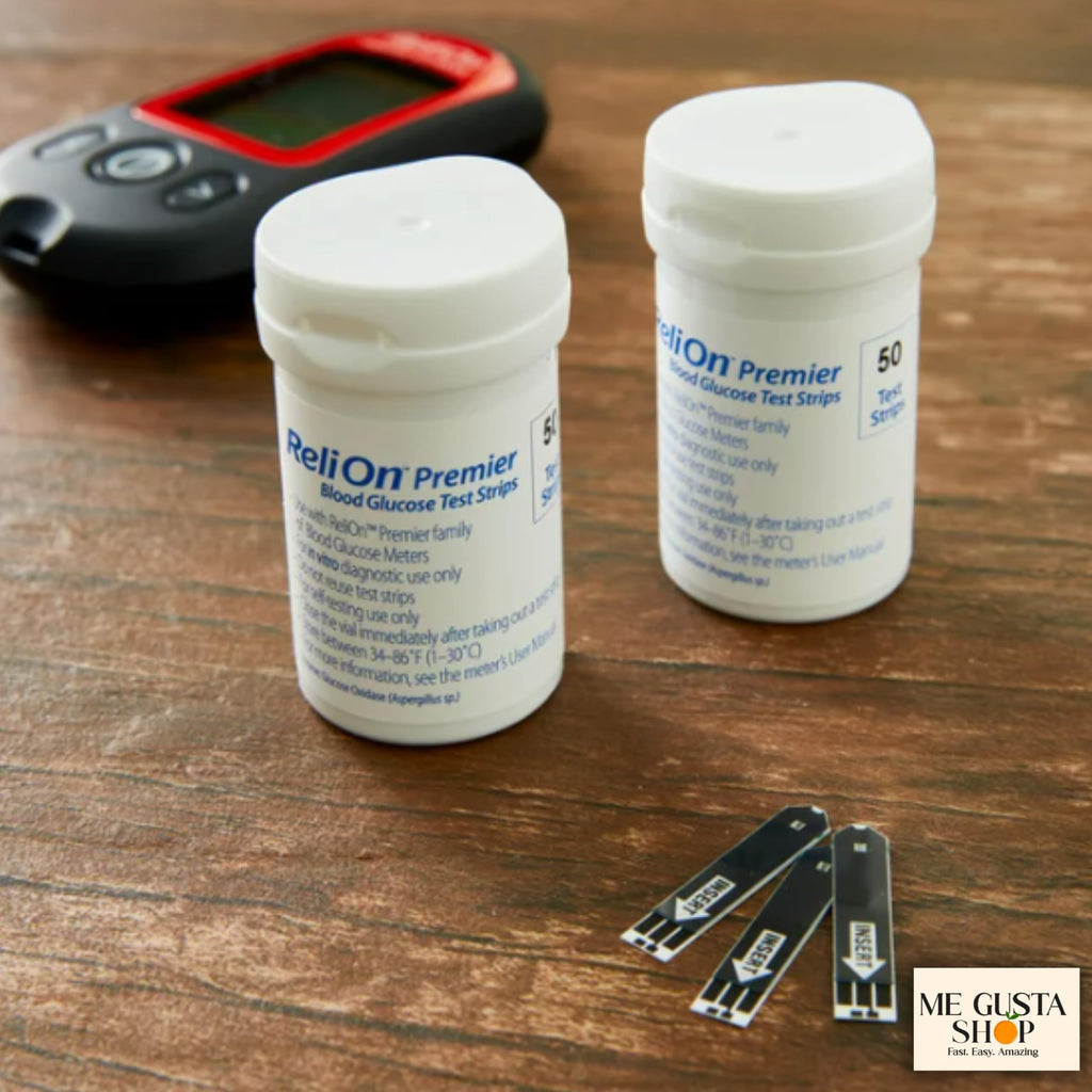 Blood Glucose Test Strips 100 Count with Lancets 100 Count A711