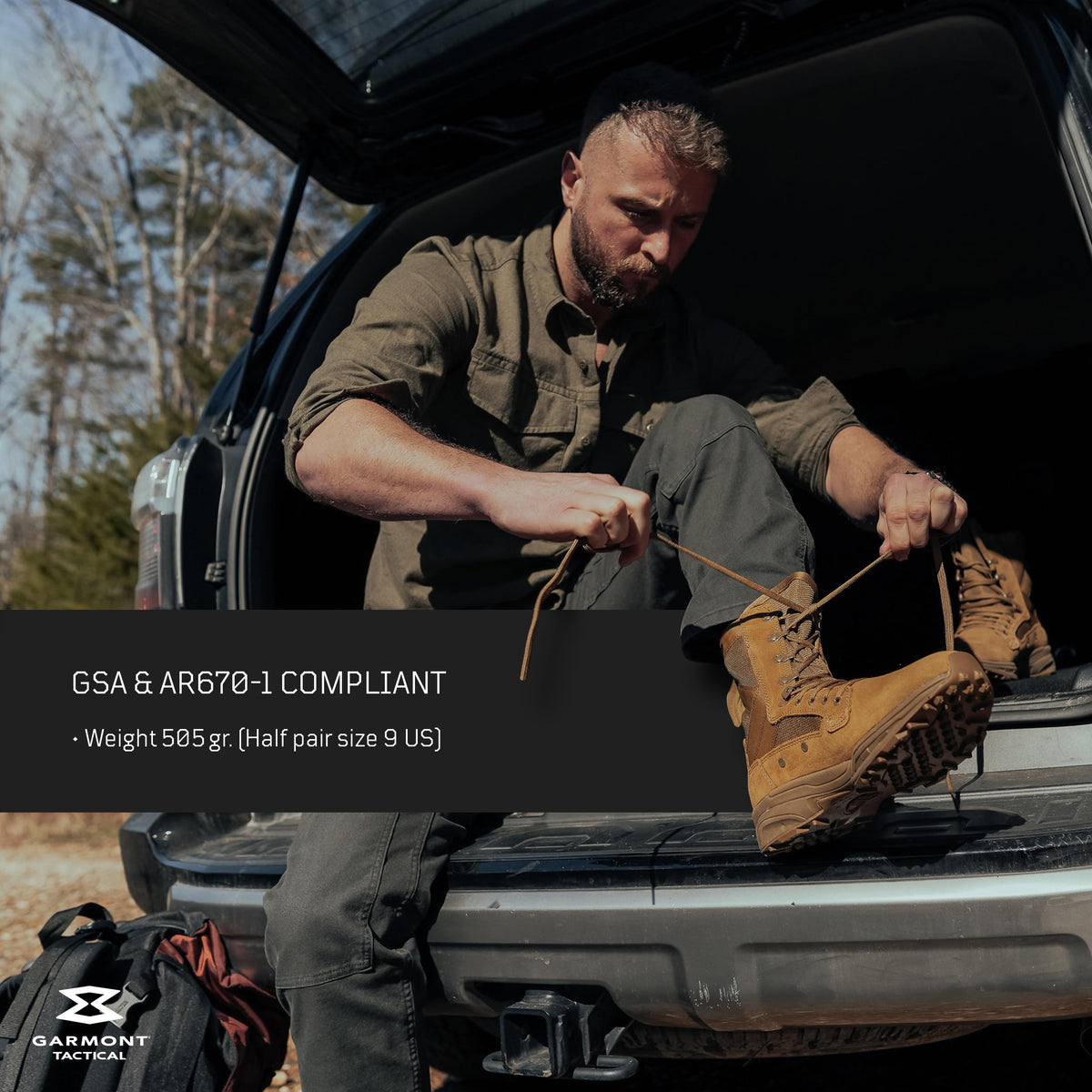 Coyote Suede Combat Boots O7954