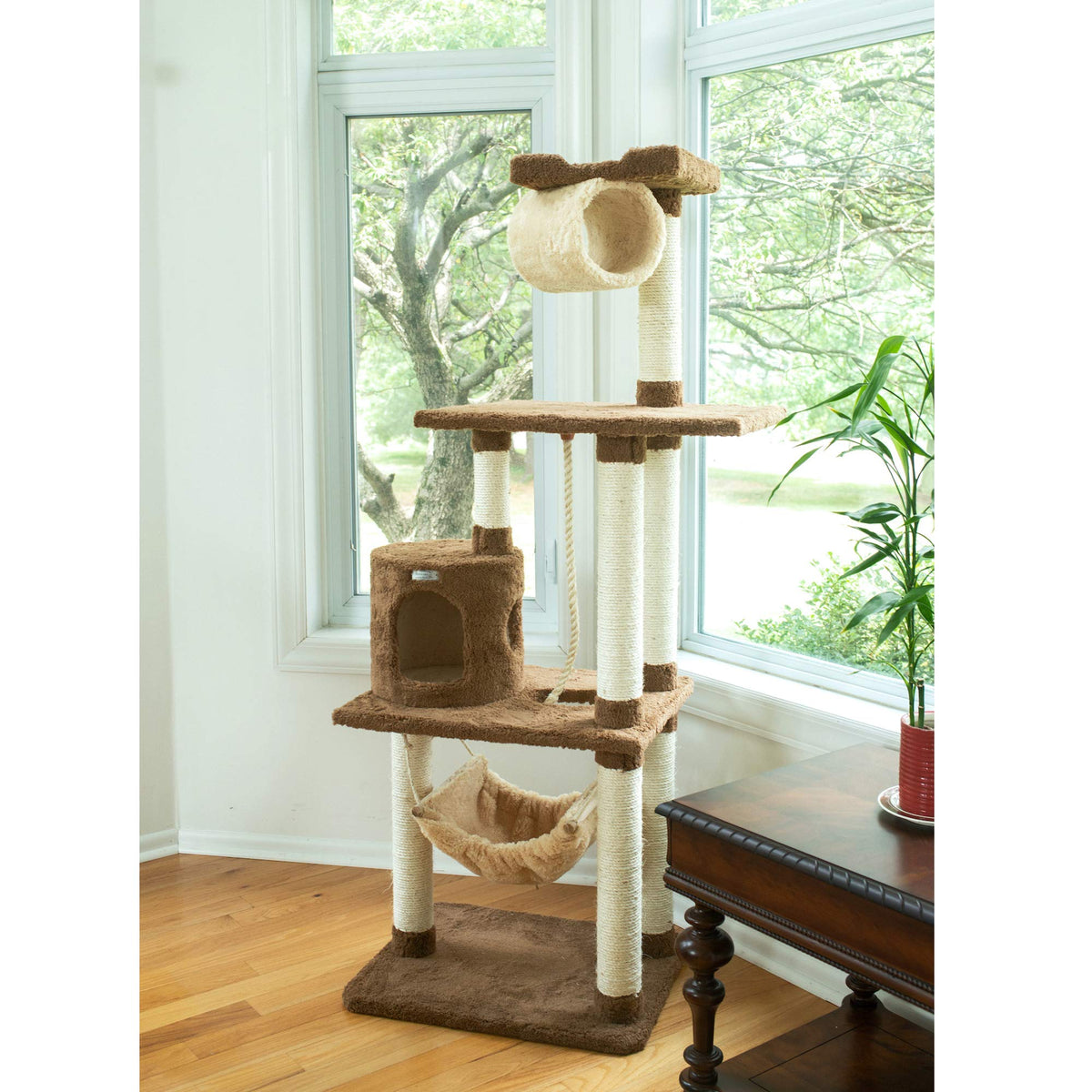 70" Cat Tree with Scratch Posts T532