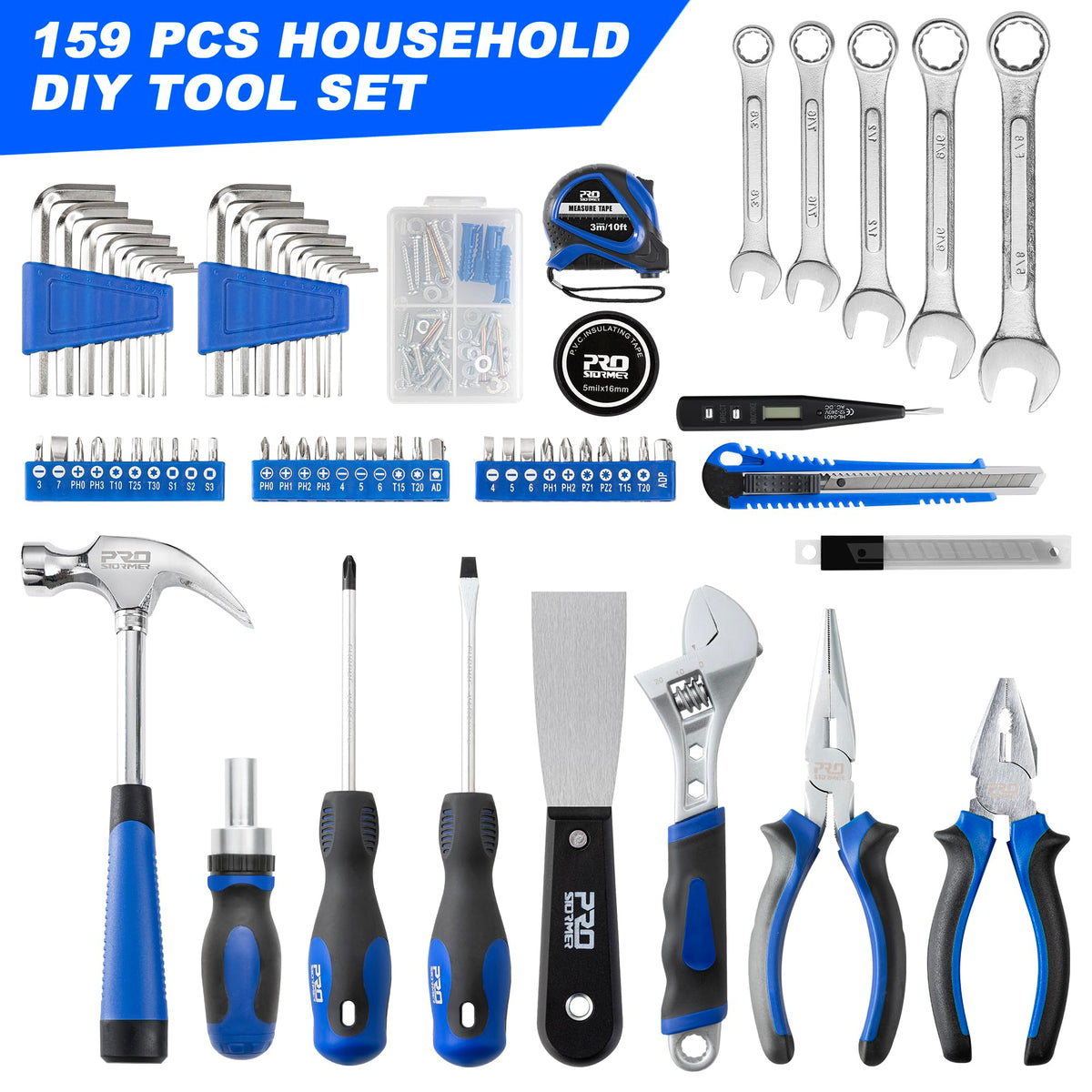 159-Piece Home Tool Set Q81225