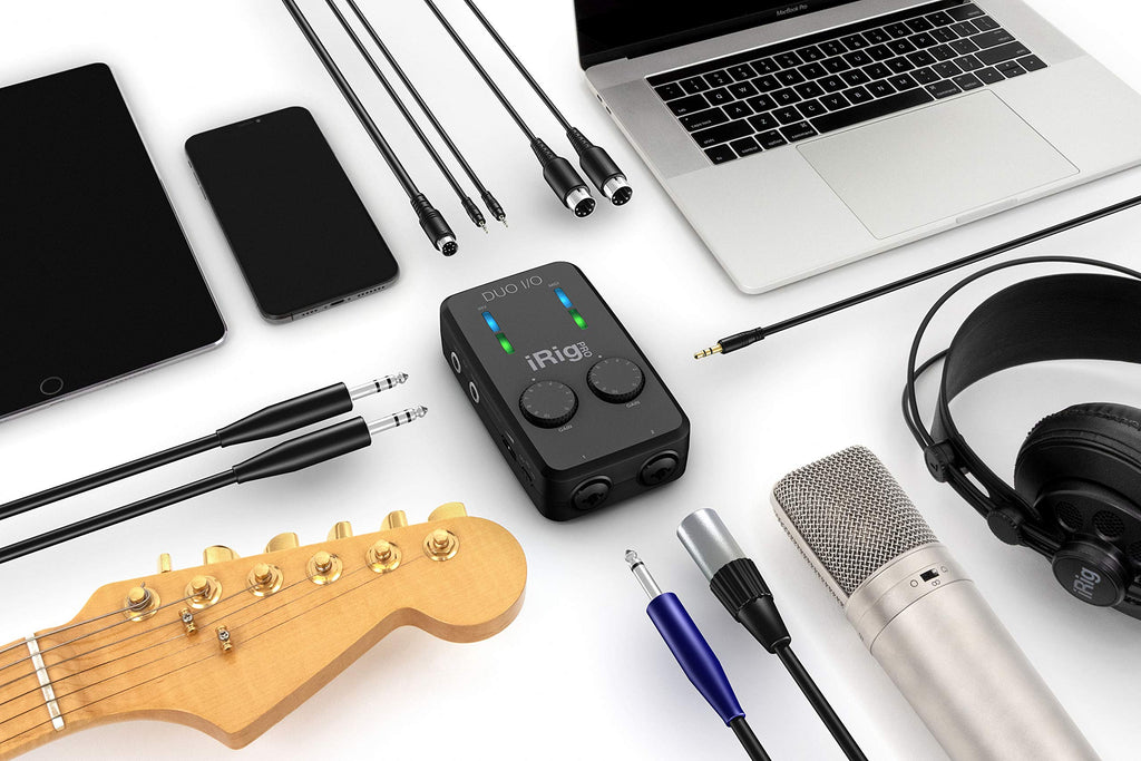 USB Audio Interface with TRS & Headphones Outputs I586