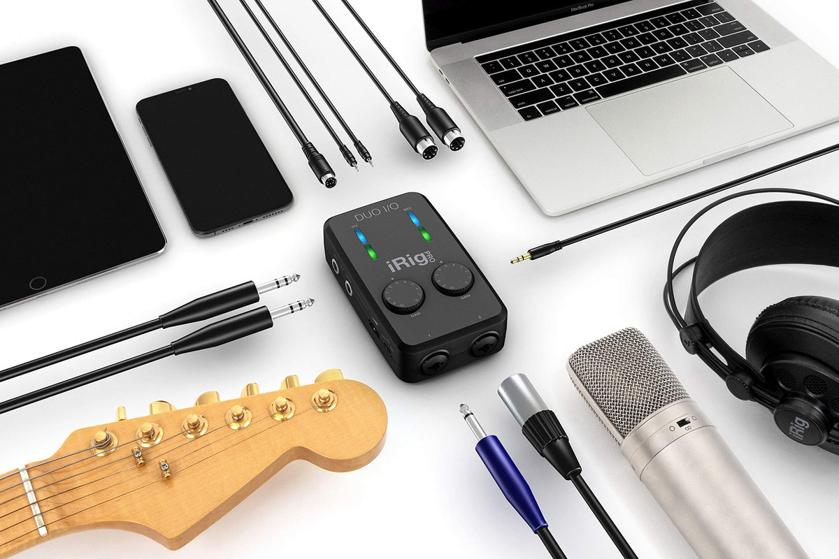 USB Audio Interface with TRS & Headphones Outputs I586