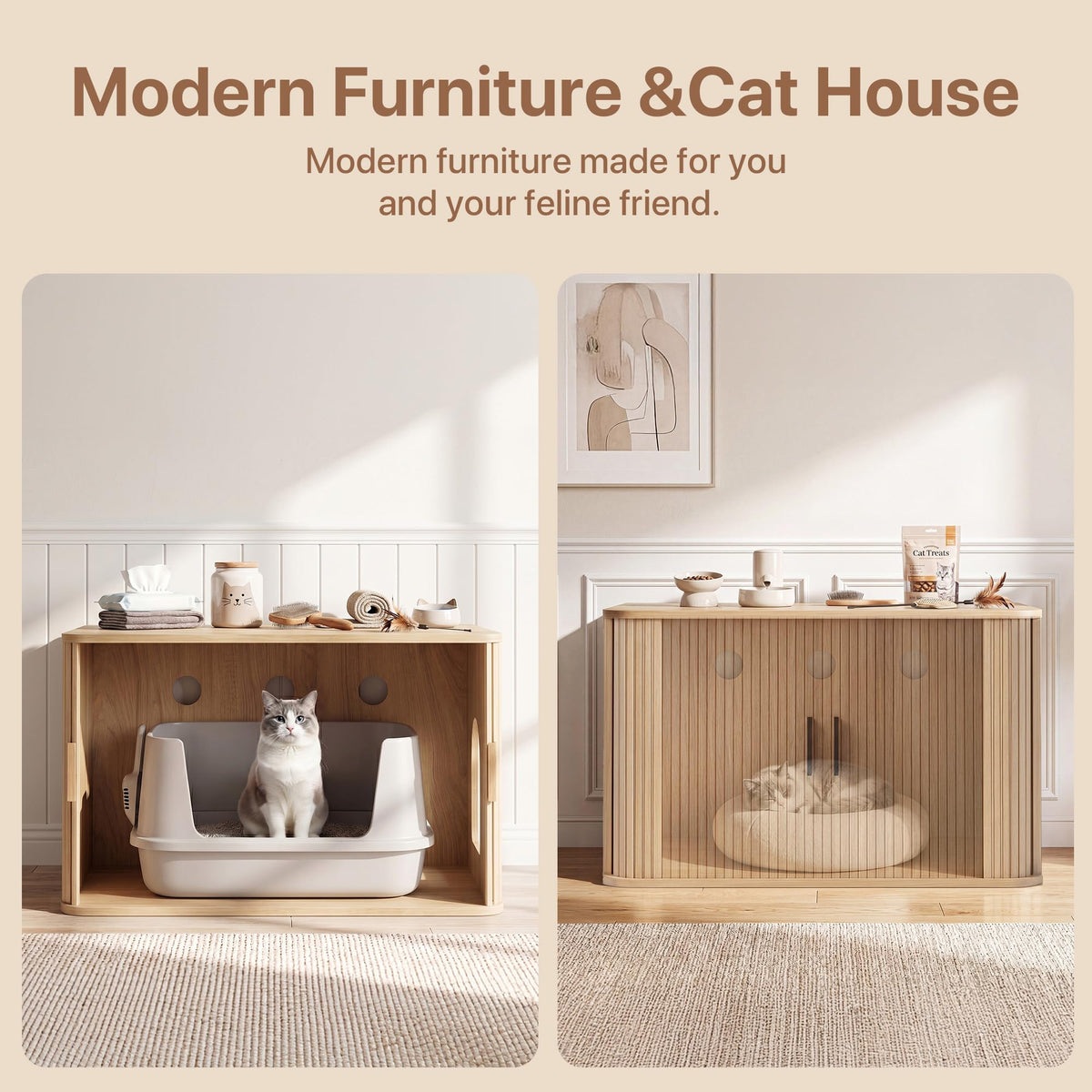 31.5" Cat Litter Box Enclosure W495630