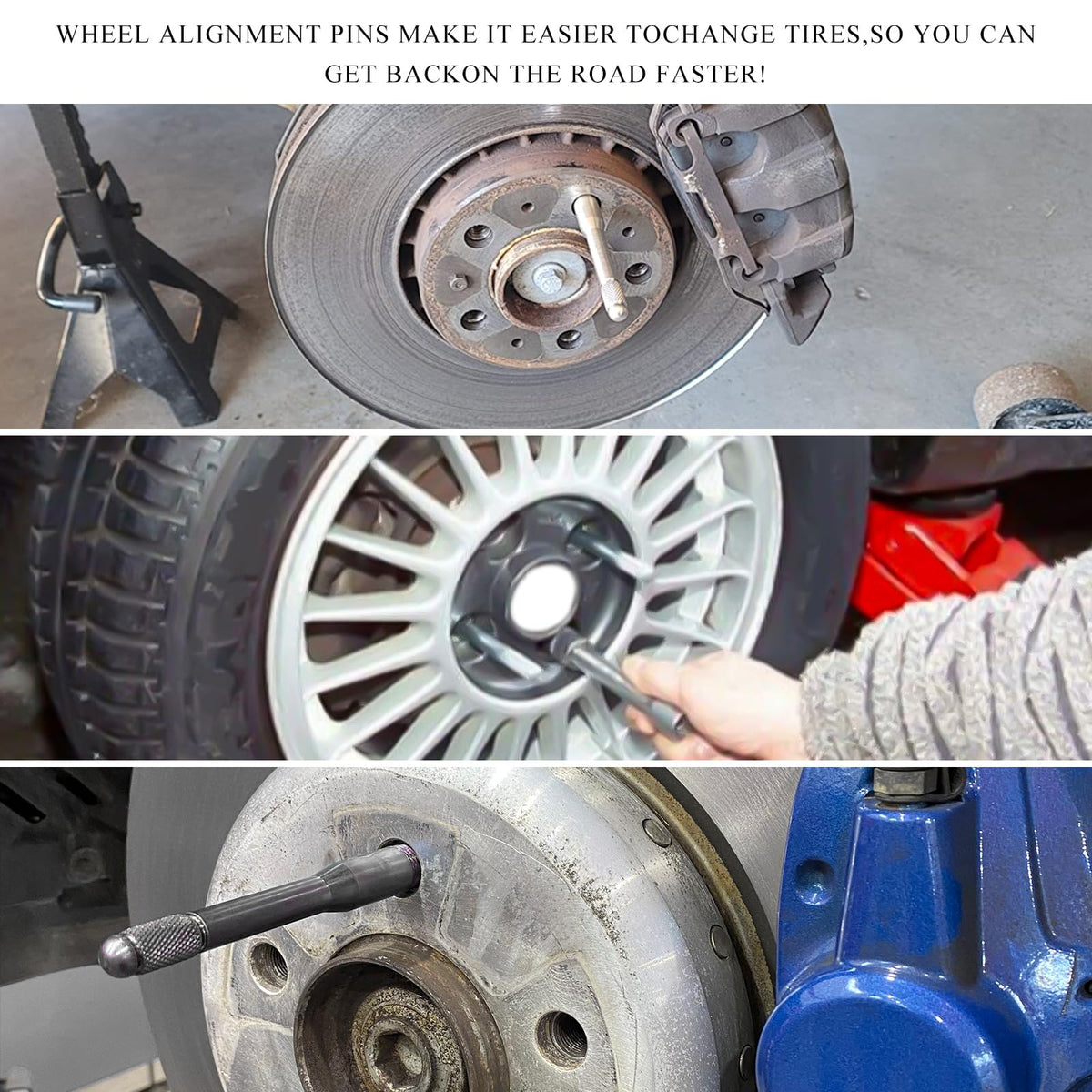 M14 × 1.5 Stainless Steel Wheel Alignment Pin X8833
