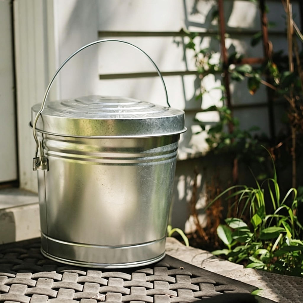 6-Gallon Galvanized Steel Storage Can C312746