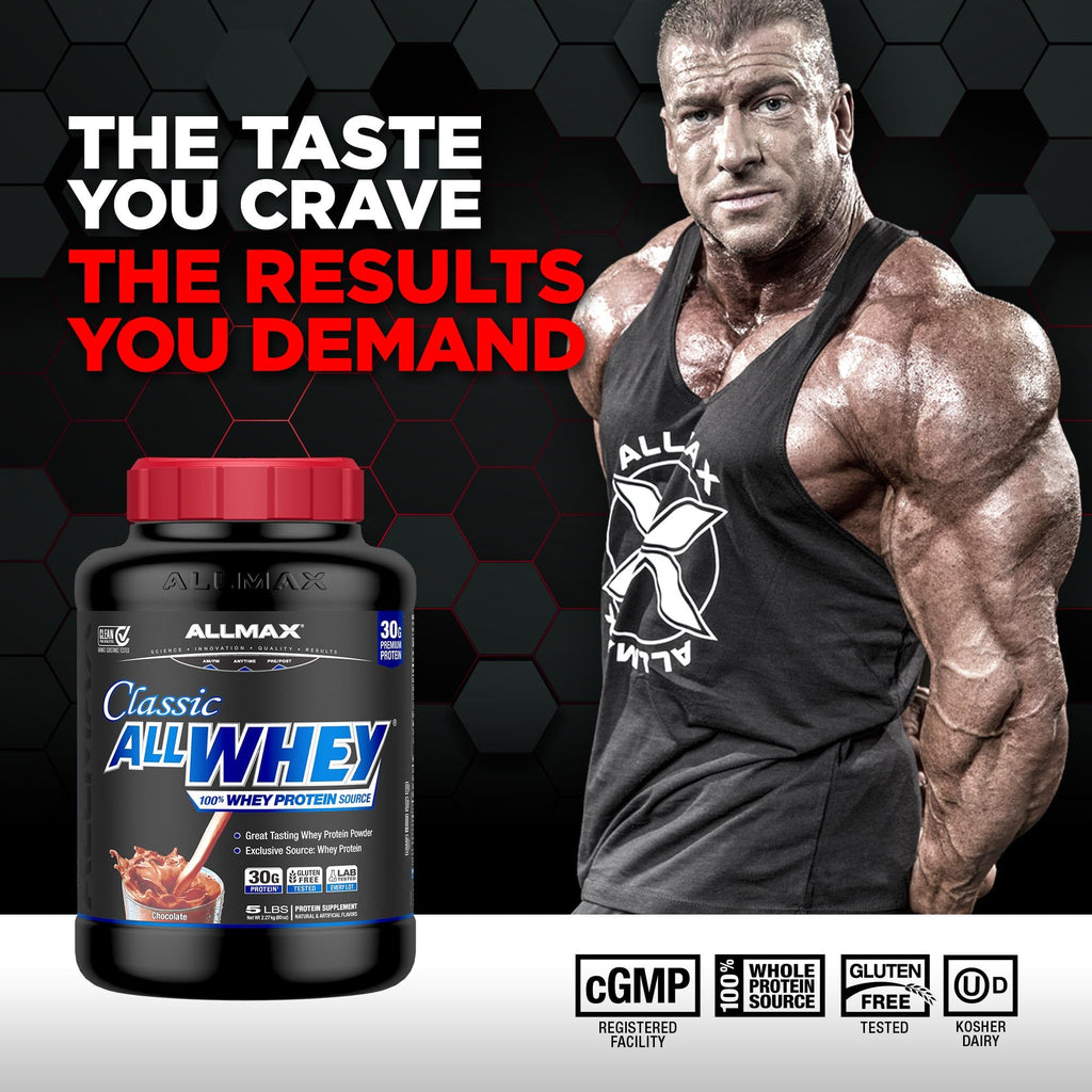 Chocolate Whey Protein Powder 5 lb V5525