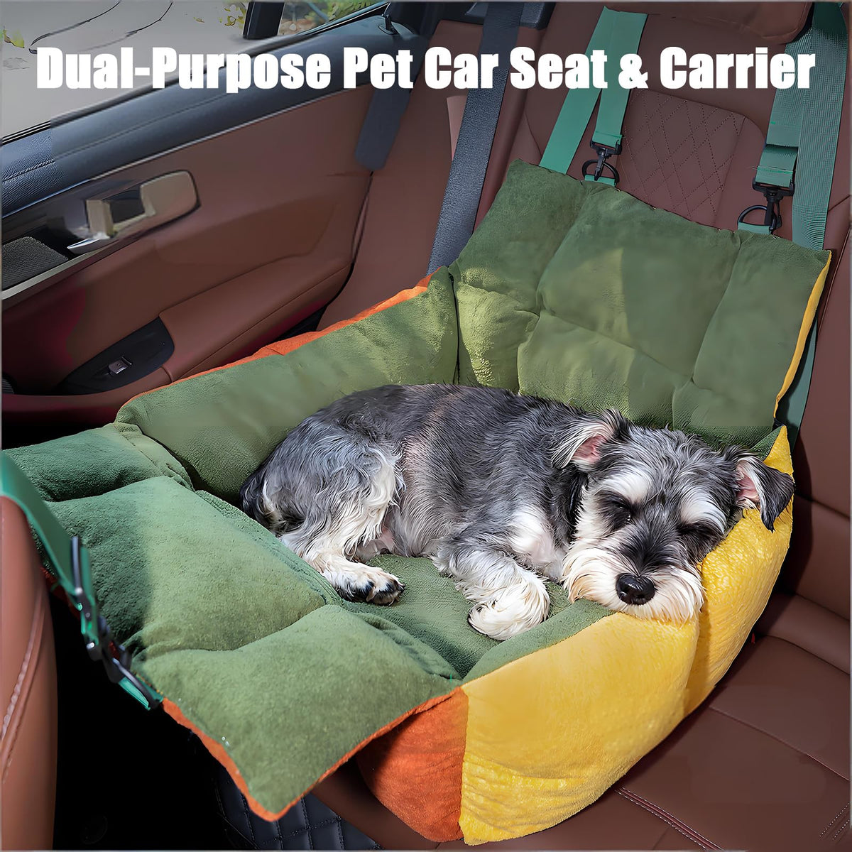 2-in-1 Dog Car Seat for Small Dogs P961