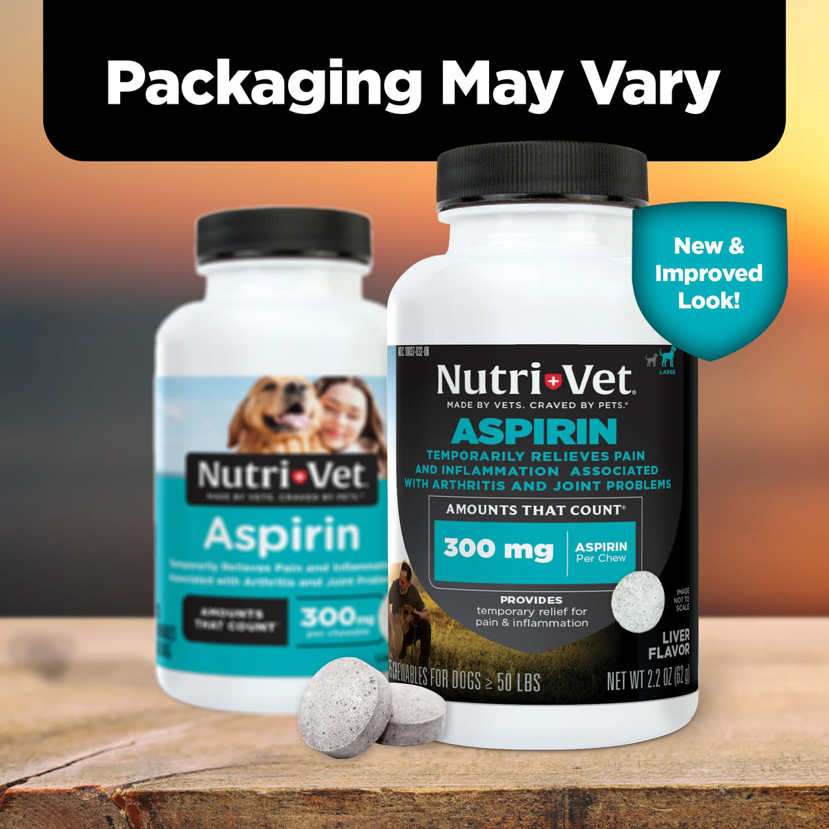 Aspirin Tablets for Large Dogs 300mg 75 Count C9530