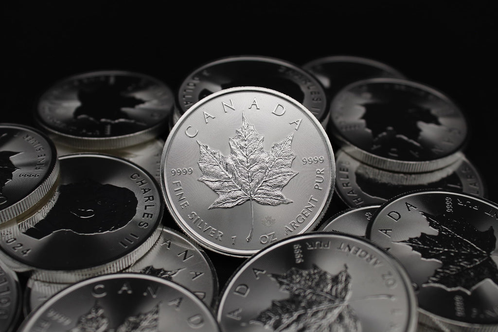 1 oz Canadian Silver Maple Leaf J84817