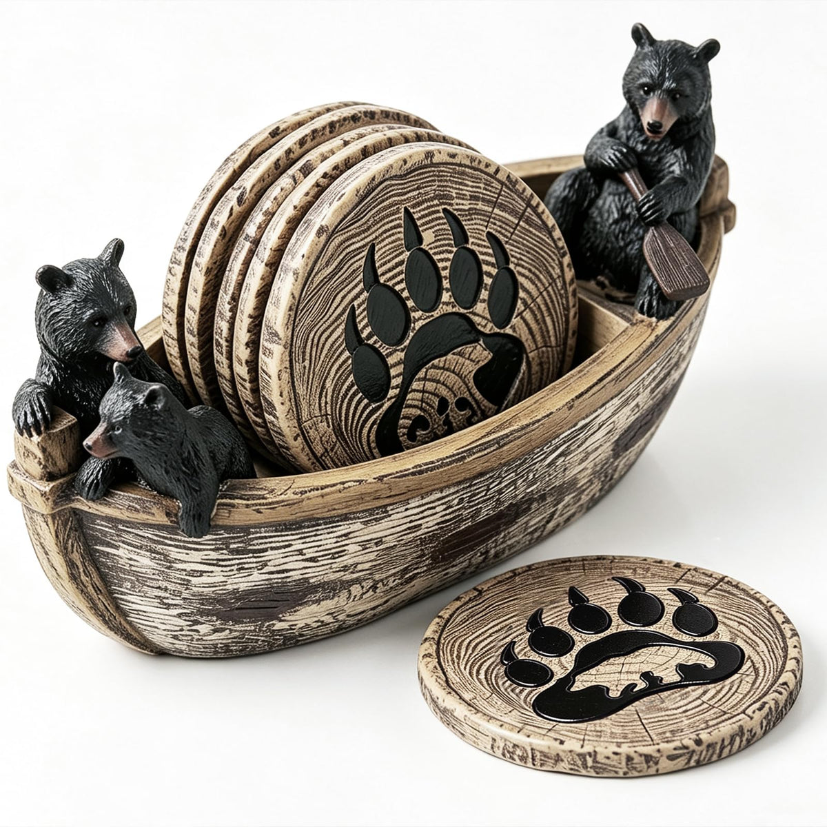 6 Non-Slip Bar Coasters W651639
