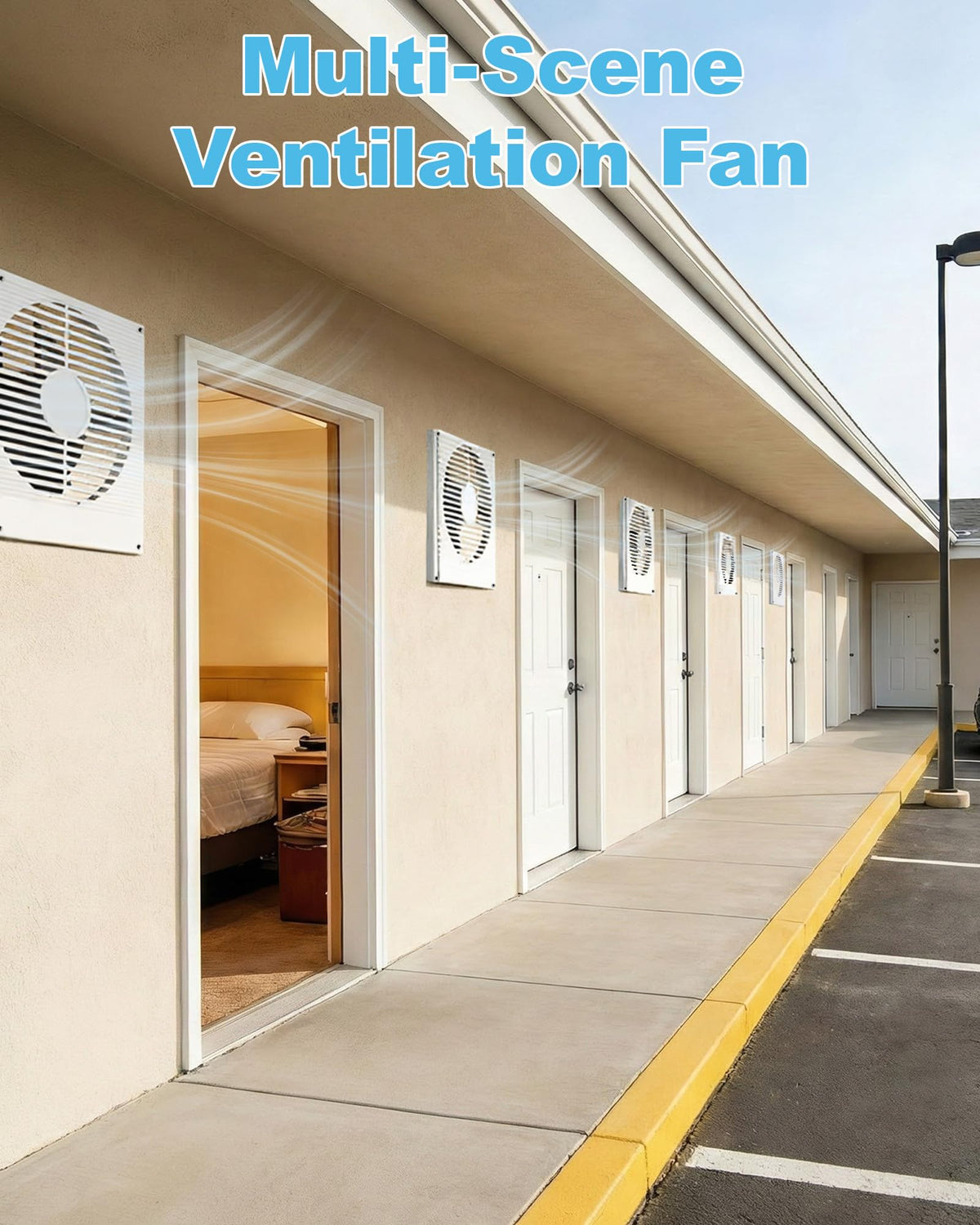 8" Room to Room Fan with Remote L89091