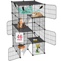 4-Tier Cat Cage N2808