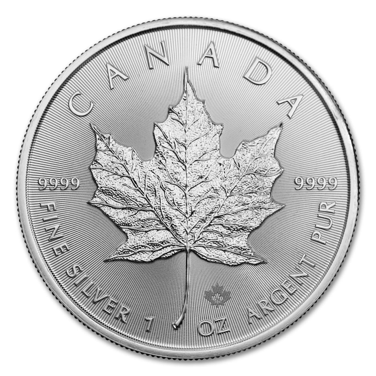 1 oz Canadian Silver Maple Leaf J84817