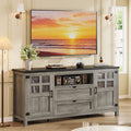 66'' Farmhouse TV Stand with Storage W2178