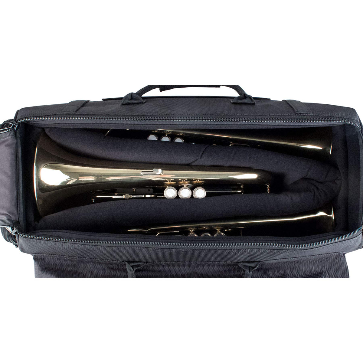 Triple Horn Gig Bag with Removable Mute Storage Bag S48810