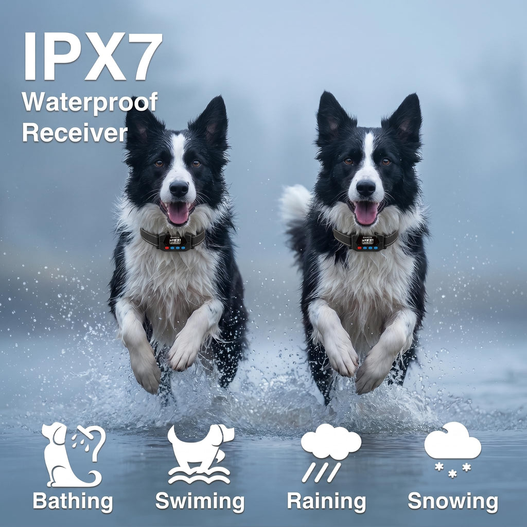 GPS Wireless Dog Fence System with 2 Collar R2488