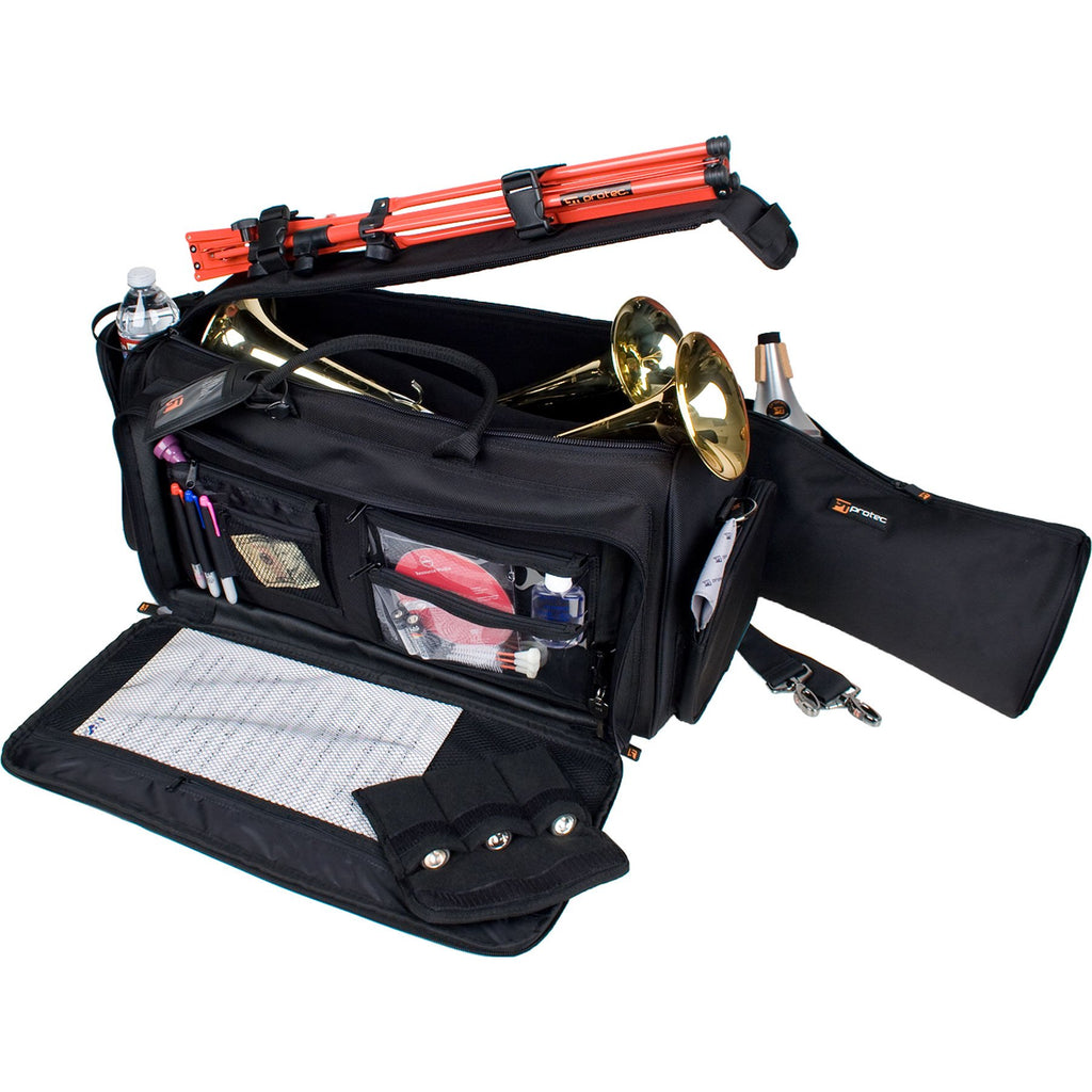 Triple Horn Gig Bag with Removable Mute Storage Bag S48810