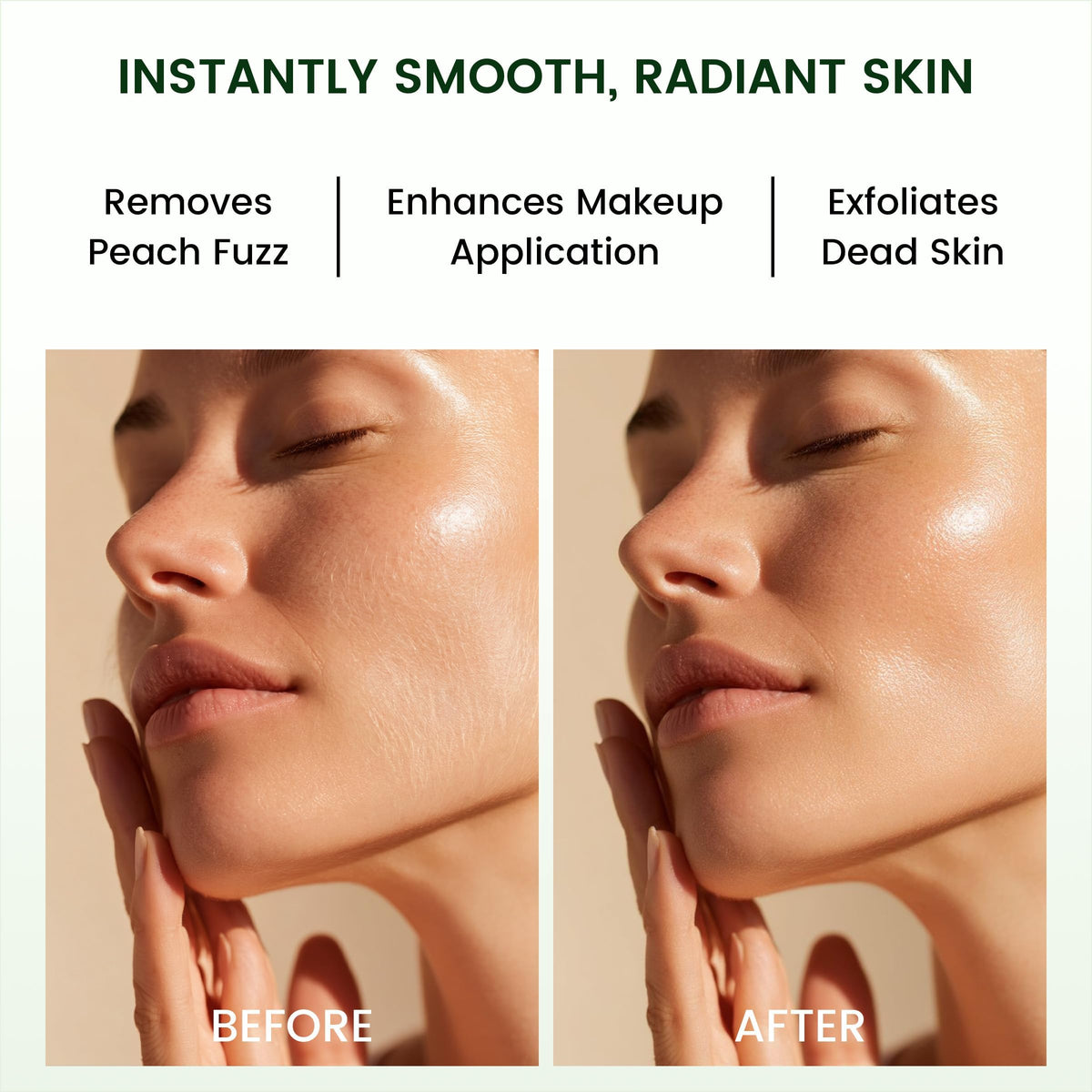 Green Electric Facial Razor G228298