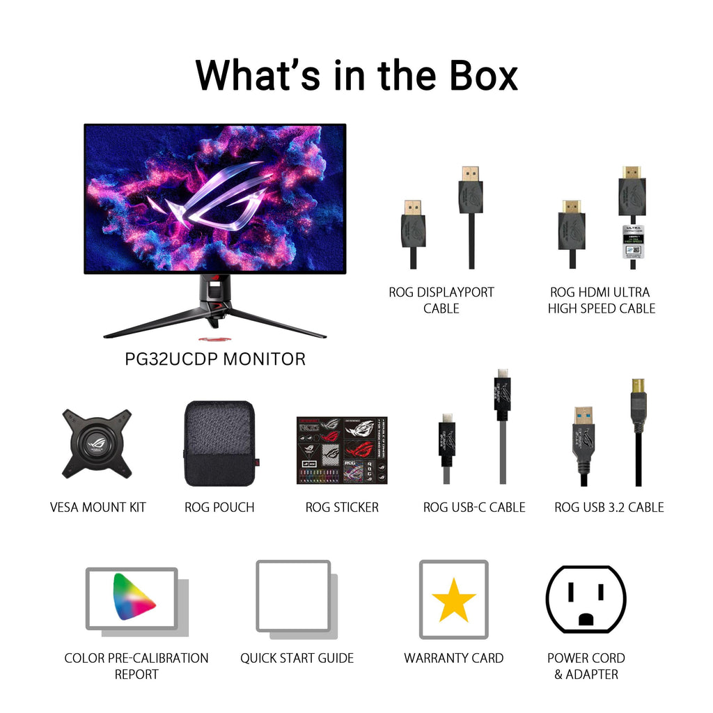 32 Inch 4K 240Hz OLED Gaming Monitor N99772