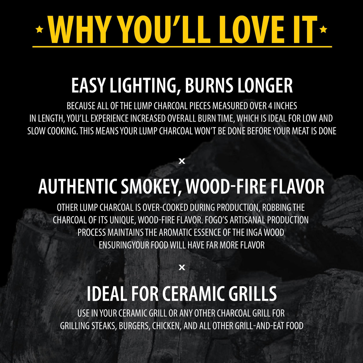 Hardwood Lump Charcoal 35 Pound Bag T171234
