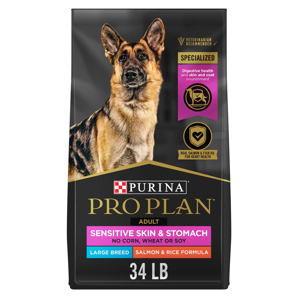 Sensitive Skin & Stomach Large Breed Dog Food 34 lb Bag T440660