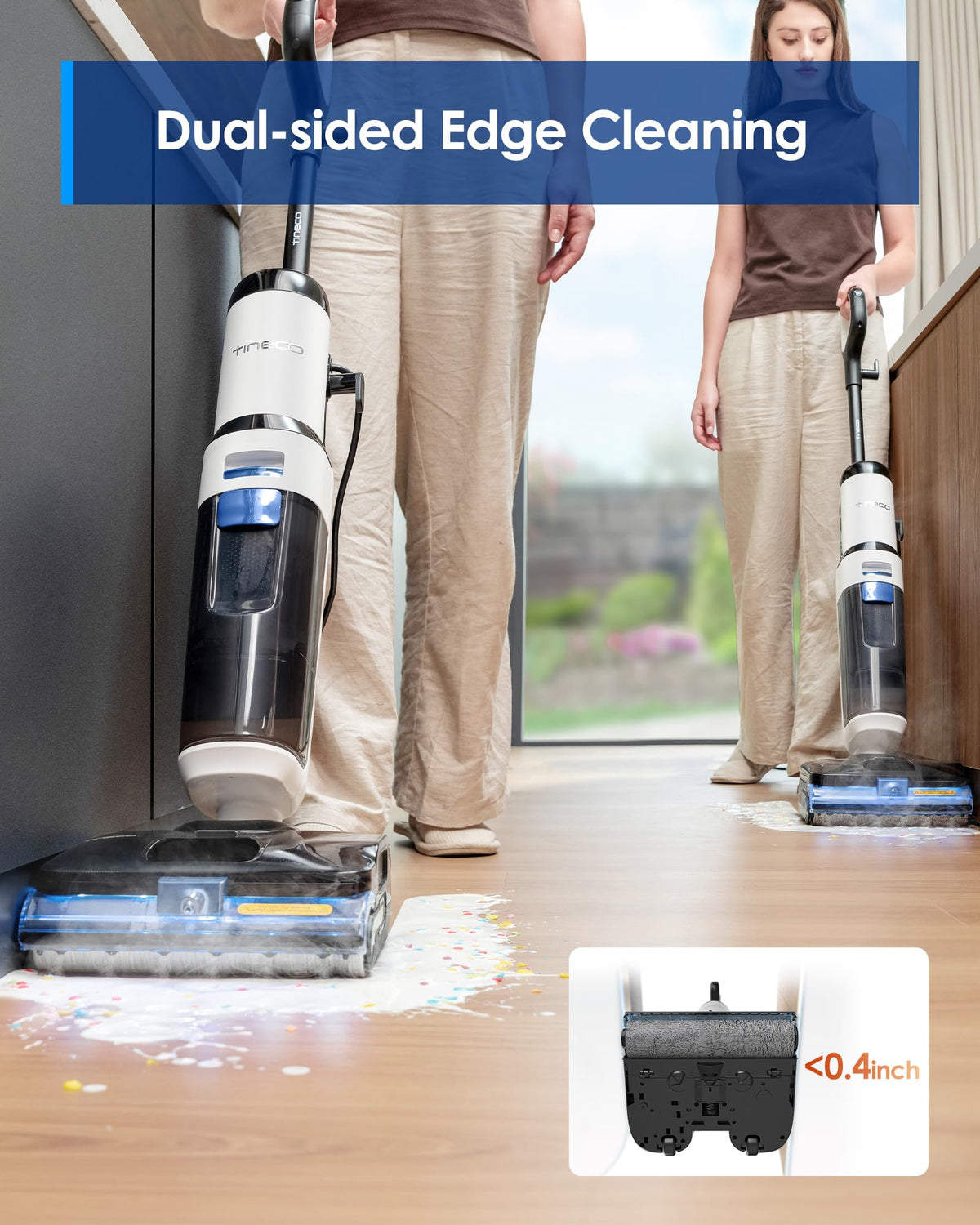 3-in-1 Wet Dry Vacuum Mop with Steam Function K2562