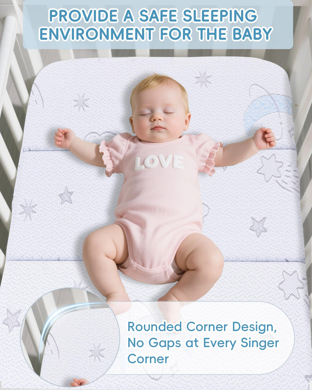 Trifold Pack and Play Mattress 38"x26" U692541