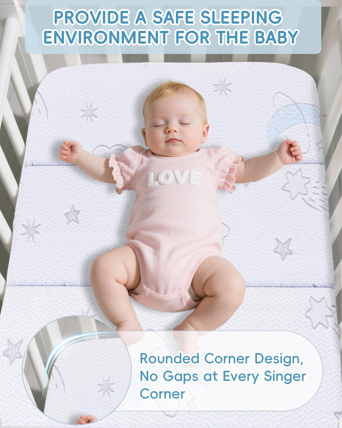 Trifold Pack and Play Mattress 38"x26" U692541