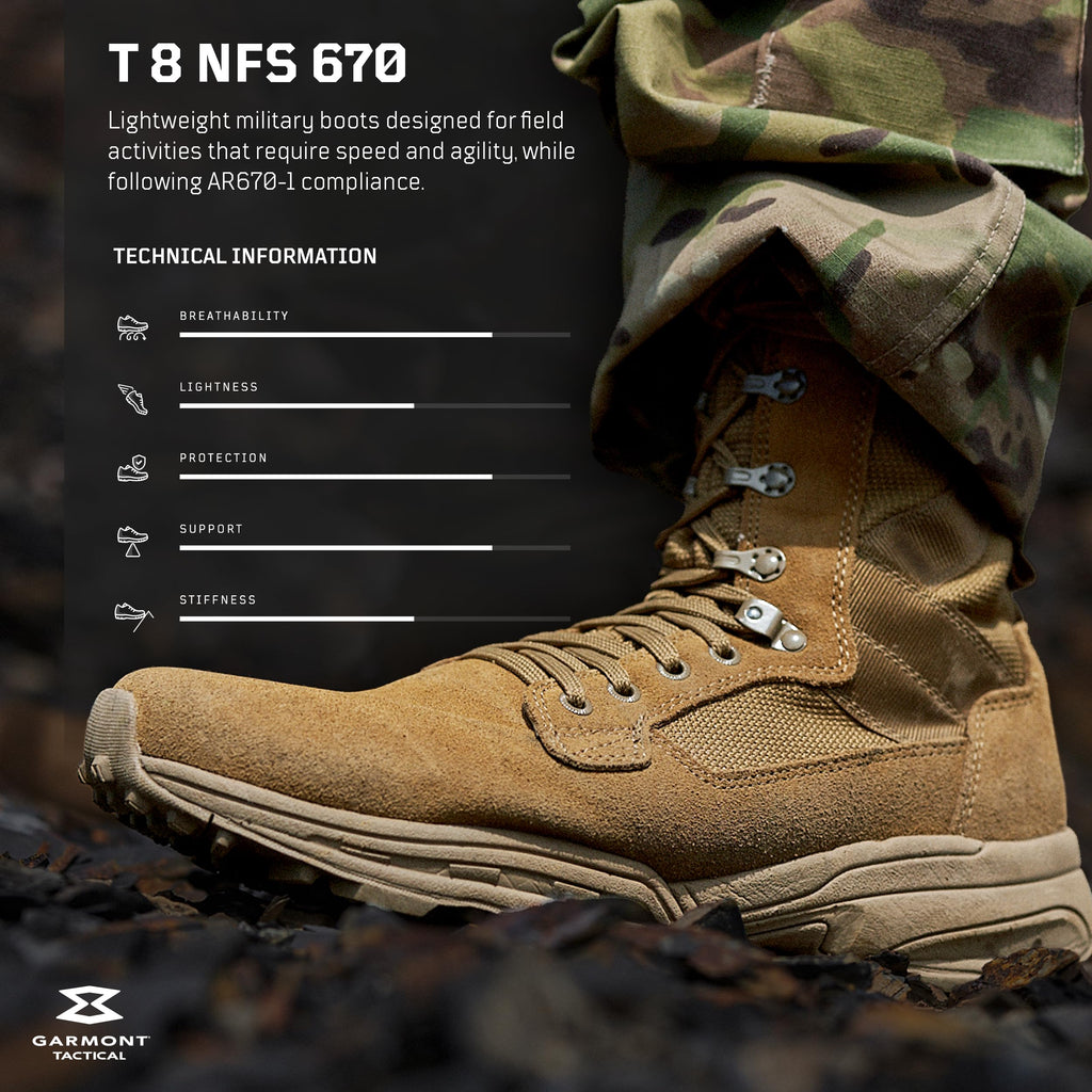 Coyote Suede Combat Boots O7954