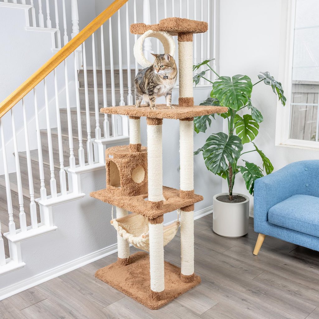 70" Cat Tree with Scratch Posts T532