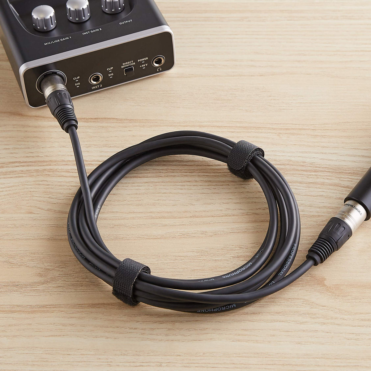 2-Pack 15 Foot Black XLR Microphone Cable B285